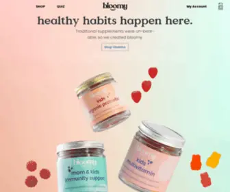 Hellobloomy.com(Bloomy Wellness) Screenshot