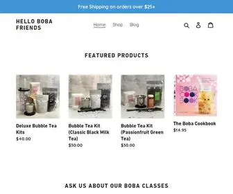 Hellobobafriends.com(Hello Boba Friends) Screenshot