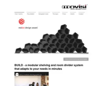 Hellobuild.com(BUILD modular shelving system) Screenshot