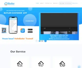 Hellobutler.com(Repair, Security, Maintainence, Insurance) Screenshot