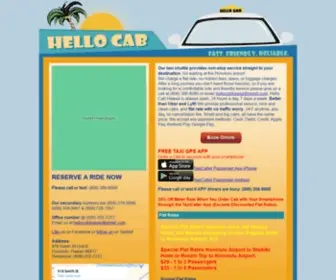 Hellocabhawaii.com(HelloCab Hawaii) Screenshot