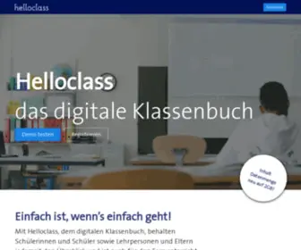 Helloclass.ch(Das digitale Klassenbuch) Screenshot