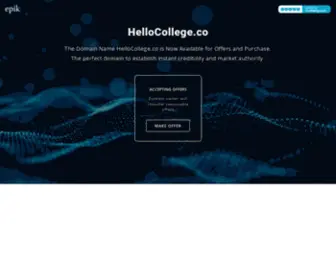 Hellocollege.co(hellocollege) Screenshot