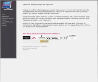 Hellocut.ch(ONLINE BUCHUNGSSYSTEM/RESERVATIONSSYSTEM) Screenshot