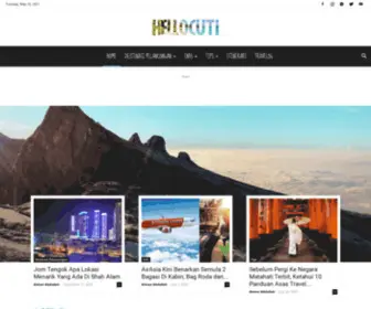 Hellocuti.com(Blog Travel Hellocuti) Screenshot