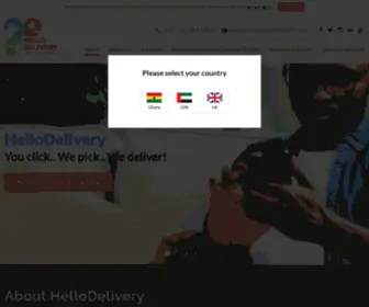 Hellodelivery.co(Mobile App) Screenshot