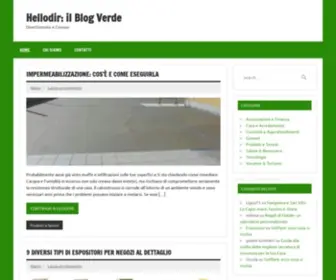 Hellodir.com(Il Blog Verde) Screenshot