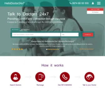 Hellodoctor24X7.com(Talk to the best doctors 24x7) Screenshot