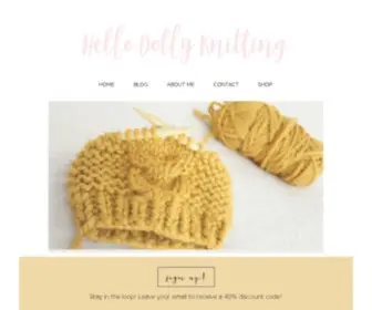 Hellodollyknitting.com(Hello Dolly Knitting) Screenshot