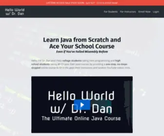 Hellodrdan.com(Hello World w/ Dr) Screenshot