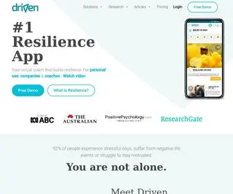 Hellodriven.com(Resilience Courses) Screenshot