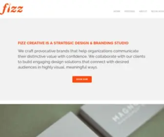 Hellofizz.com(Cleveland Branding &amp; Logo Design) Screenshot