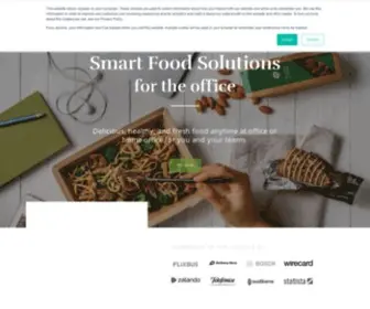 Hellofreshgo.com(An innovative fridge bringing good & affordable snacks to work) Screenshot