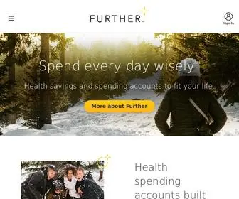 Hellofurther.com(Leading administrator of health spending accounts) Screenshot