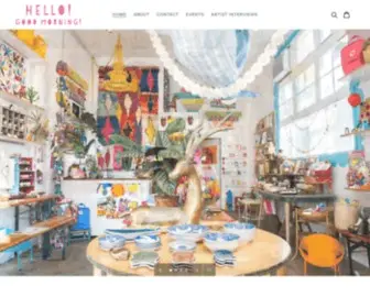 Hellogoodmorningkids.com(Portland Gift Shop) Screenshot