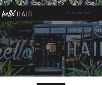 Hellohair.co.za(Hello Hair) Screenshot