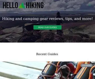 Hellohiking.com(Hiking and Camping Gear Reviews & Guides) Screenshot