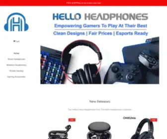 Hellohps.com(Empowering Gamers To Play At Their Best. Clean Designs) Screenshot