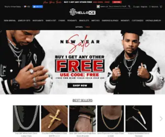 Helloice.com(Hip Hop Jewelry) Screenshot