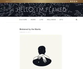 Helloimflawed.com(Hello I'm Flawed) Screenshot
