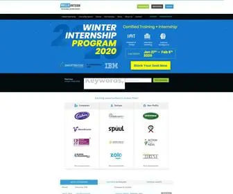 Hellointern.com(Remote Summer Internship Program 2021) Screenshot