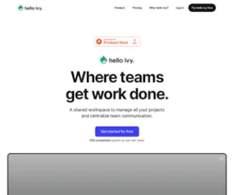 Helloivy.co(Helloivy) Screenshot