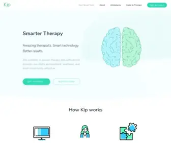 Hellokip.com(Smarter Therapy) Screenshot