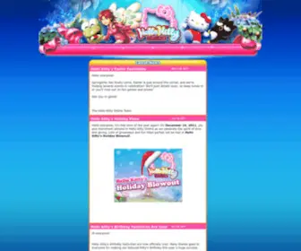 Hellokittyonline.com(Hello Kitty Online) Screenshot