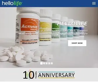 Hellolife.net(#1 In Homeopathic Fast) Screenshot