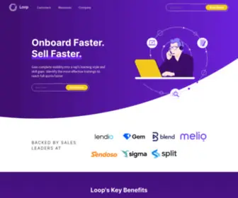 Helloloop.io(Helping Sales Teams Sell Faster) Screenshot