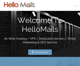 Hellomails.com(Cheap email marketing service) Screenshot