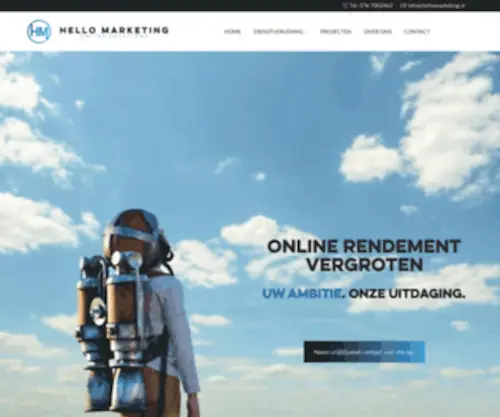 Hellomarketing.nl(Hello Marketing) Screenshot