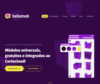 Hellomob.com.br(Plugin 3D para Sketchup) Screenshot