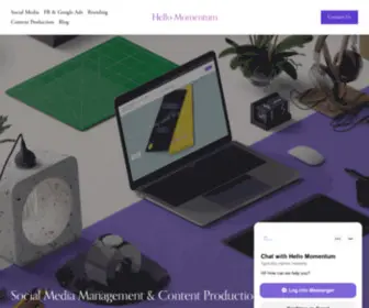 Hellomomentum.co(Hello Momentum) Screenshot