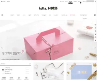 Hellomoris.com(선물포장재료) Screenshot