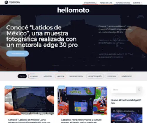 Hellomoto.com.ar(Argentina) Screenshot