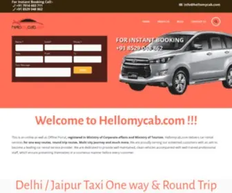 Hellomycab.com(Taxi in Jaipur) Screenshot