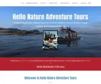 Hellonature.ca(Hello Nature Adventure Tours) Screenshot