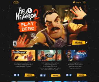 Helloneighborgame.com(Hello Neighbor) Screenshot
