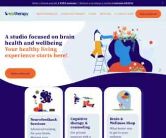 Helloneotherapy.com(Brain Training Designed for Everyone) Screenshot