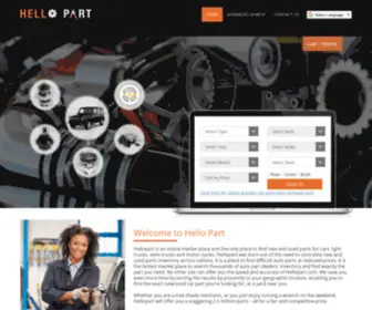 Hellopart.com(HELLO PART) Screenshot