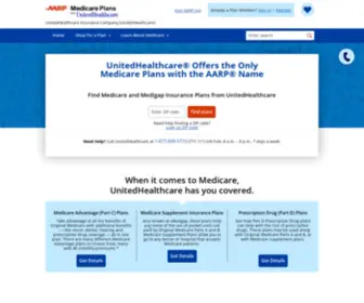 Hellopartdsavings.com(Search for Medicare plans or enroll in an AARP®) Screenshot