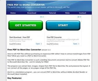 Hellopdf.com(Free PDF to Word Doc Converter) Screenshot