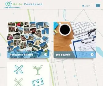 Hellopensacola.com(Hello Pensacola) Screenshot