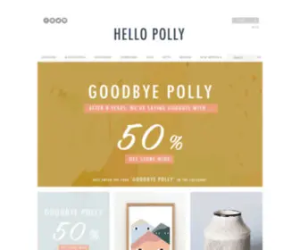 Hellopolly.com.au(Hello Polly) Screenshot