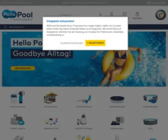Hellopool.de(Hello Pool Poolshop) Screenshot