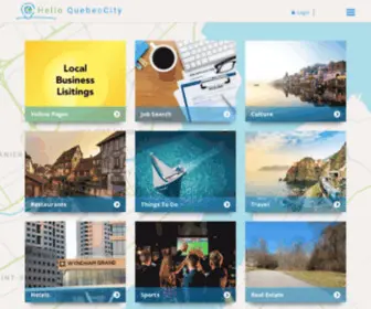 Helloquebeccity.com(Hello QuebecCity) Screenshot