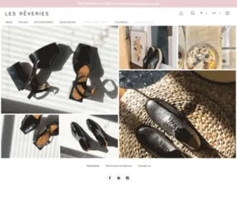 Helloreveries.com(Rêveries) Screenshot