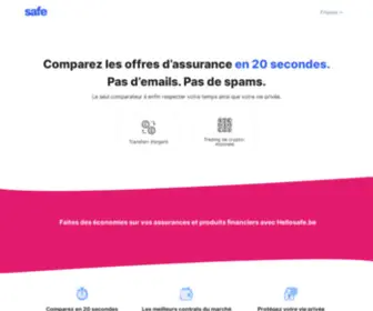 Hellosafe.be(Comparateur de produits financiers) Screenshot