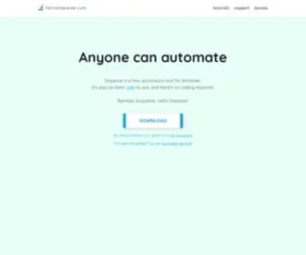 Hellostepwise.com(Automation Made Easy) Screenshot